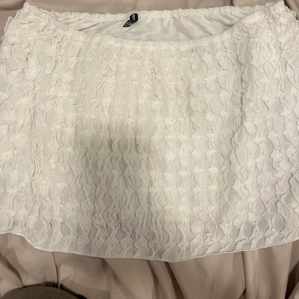 REVOLVE White Textured Swim Coverup